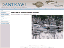 Tablet Screenshot of dantrawl.com